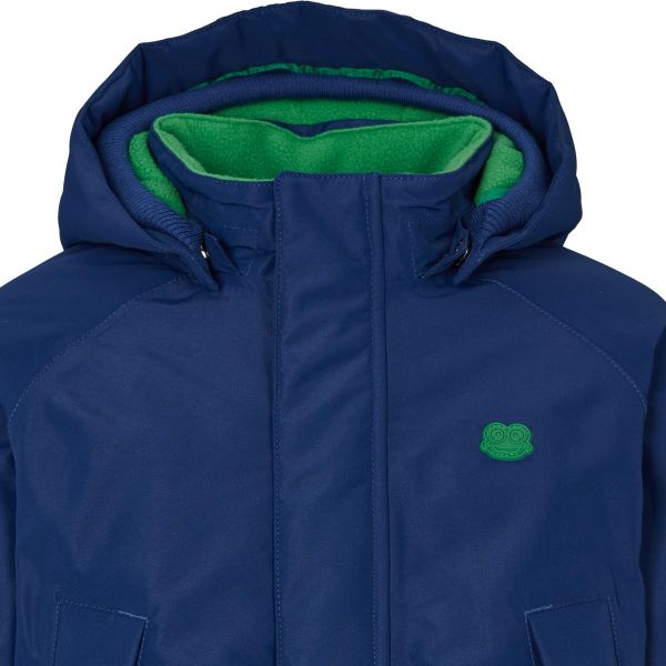 "Green Cotton" Outdoorjacke blau