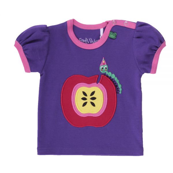 "Green Cotton" T-Shirt Apfel