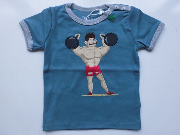 "Green Cotton" T-Shirt Gewichtheber