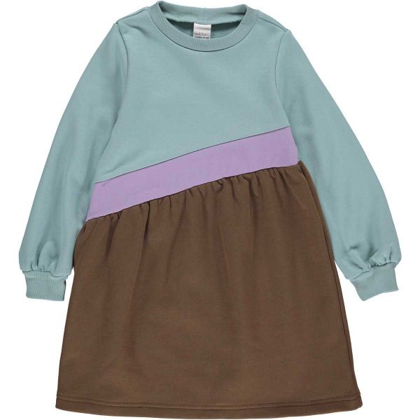 "Green Cotton" Sweat-Kleid