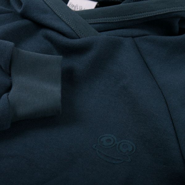 "Green Cotton" Sweatshirt navy