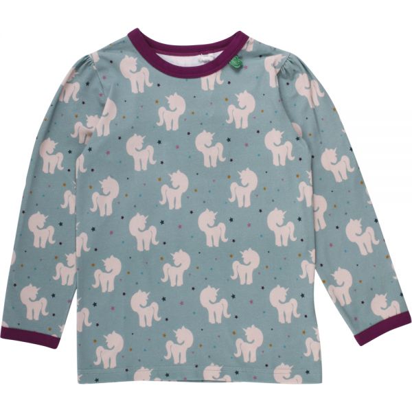 "Green Cotton" T-Shirt Einhorn