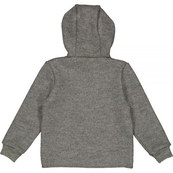 "Green Cotton" Wolljacke grau