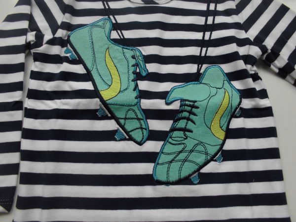 "Green Cotton" T-Shirt Fußballschuhe