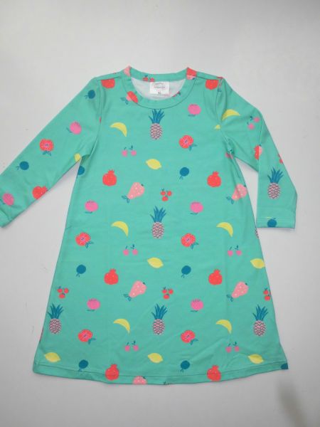 "Green Cotton" Nachthemd Früchte
