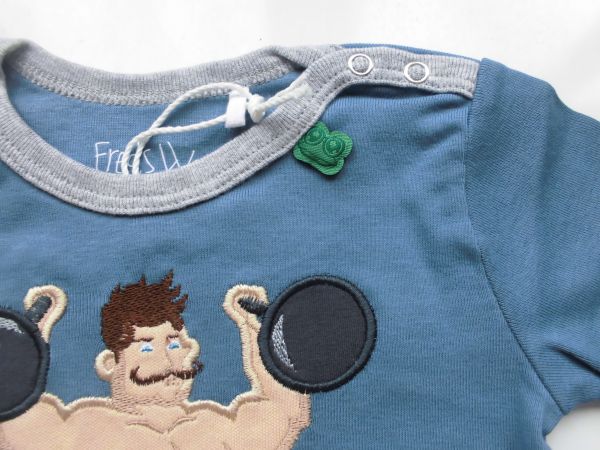 "Green Cotton" T-Shirt Gewichtheber