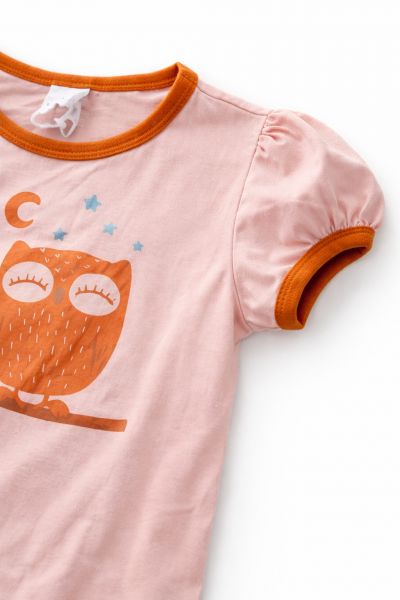 "Green Cotton" Schlafanzug Eule