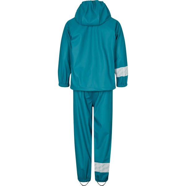 "Green Cotton" Regenkombi petrol