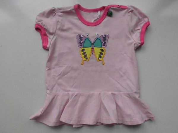 "Green Cotton" T-Shirt Schmetterling