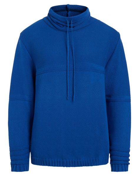 "Green Life" Pullover mit weitem Kragen