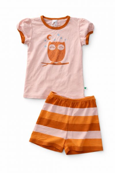 "Green Cotton" Schlafanzug Eule