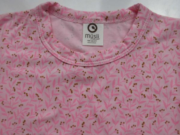 "Green Cotton" T-Shirt Rüschen